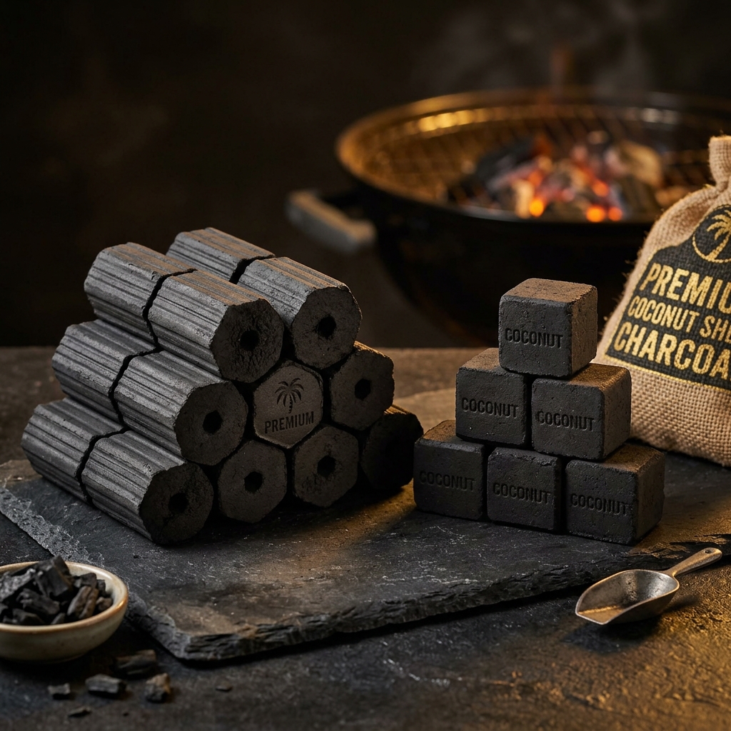 Coconut Shell Charcoal Briquette