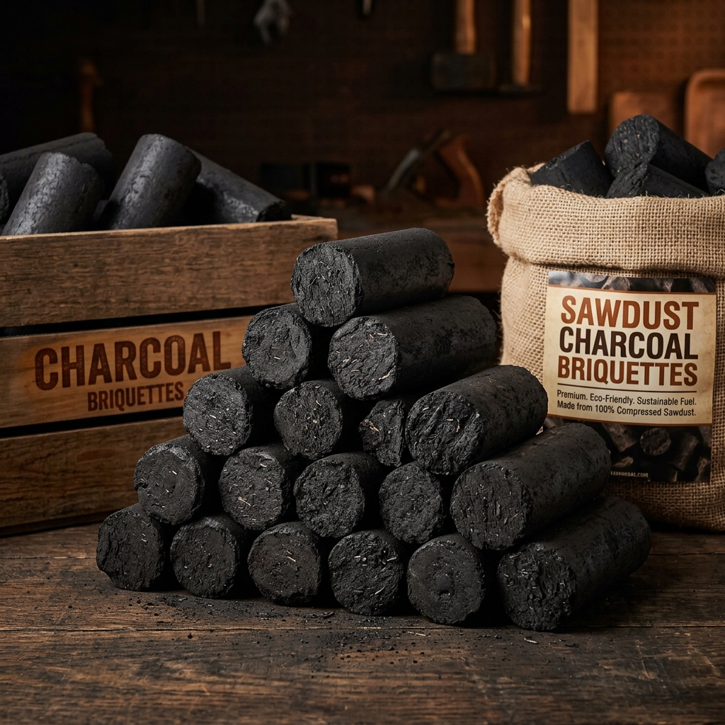 Sawdust Charcoal